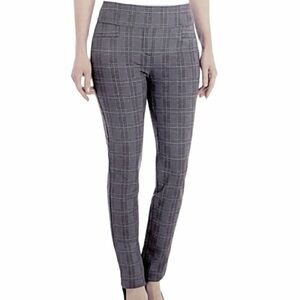 Dalia Plaid Pull on Dress Pants